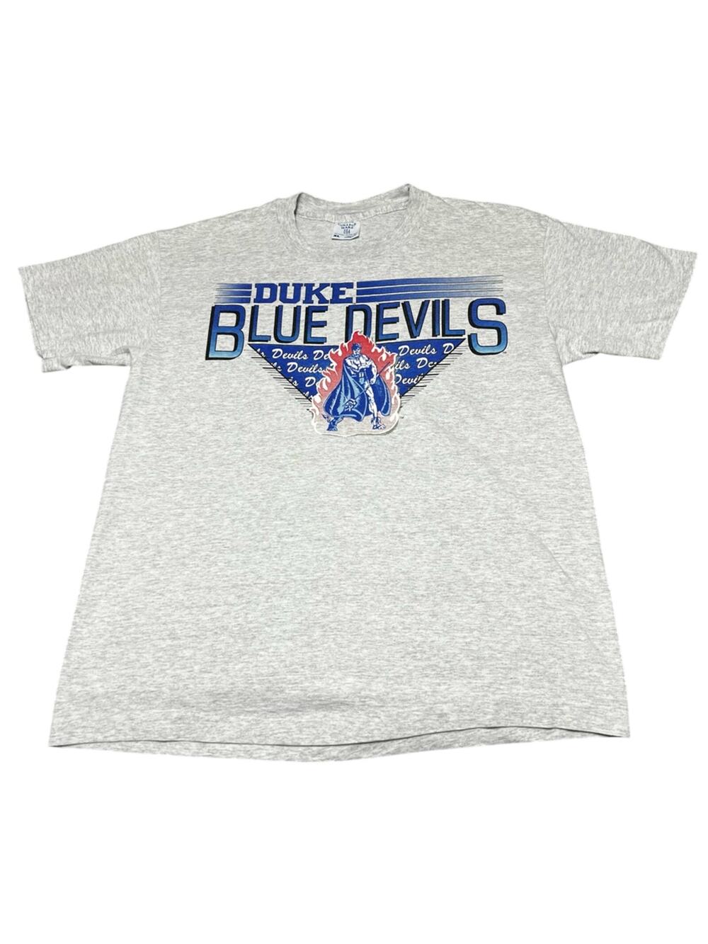 Vintage College Ware 90s Duke Blue Devils Graphic Shirt XL Single Stitch USA